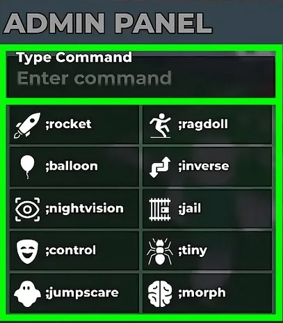 admin commands list